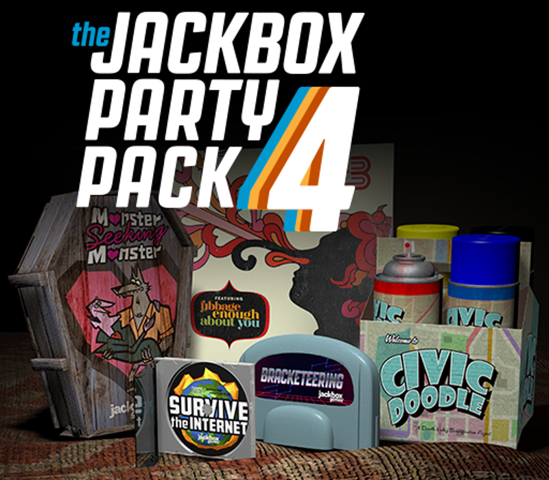 The Jackbox Party Pack 4 EU XBOX One CD Key Logo