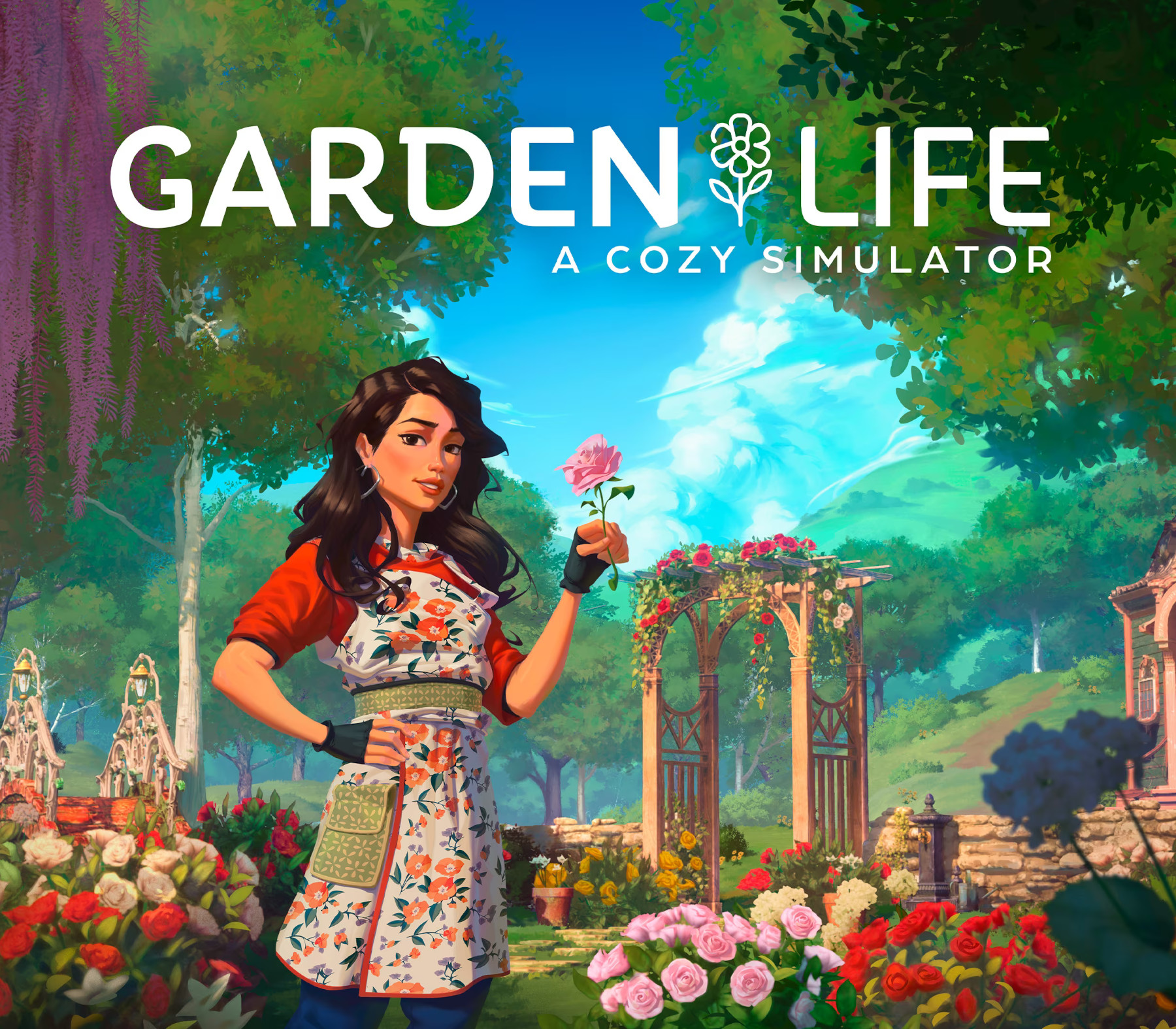 Garden Life: A Cozy Simulator PC Steam CD Key Logo
