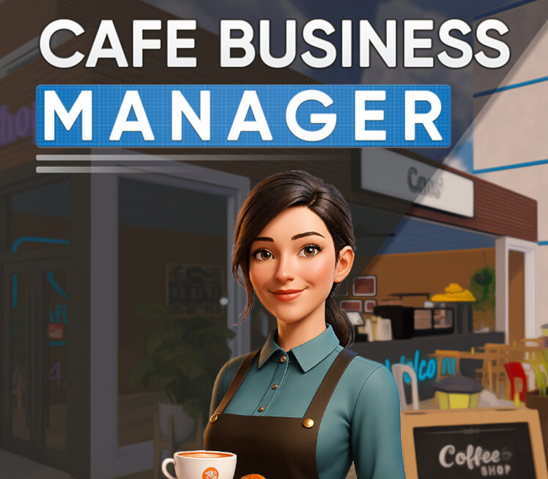 Cafe Business Manager PC Steam CD Key Logo