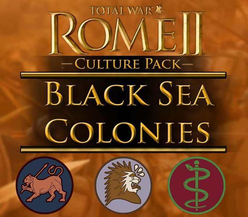 Total War: ROME II - Black Sea Colonies Culture Pack DLC EU Steam CD Key Logo