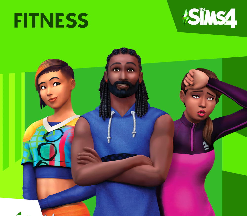 The Sims 4 - Fitness Stuff DLC PC EA App CD Key Logo