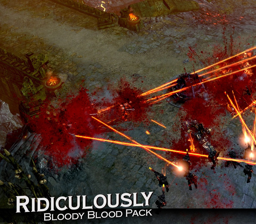 Warhammer 40,000: Dawn of War II: Retribution - Ridiculously Bloody Blood Pack DLC PC Steam CD Key Logo