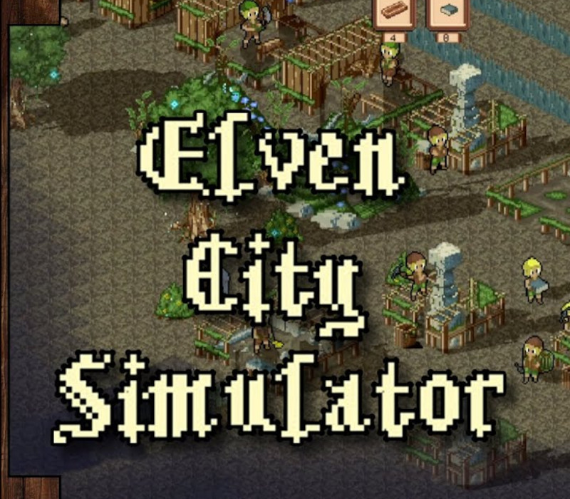 Elven City Simulator PC Steam CD Key Logo