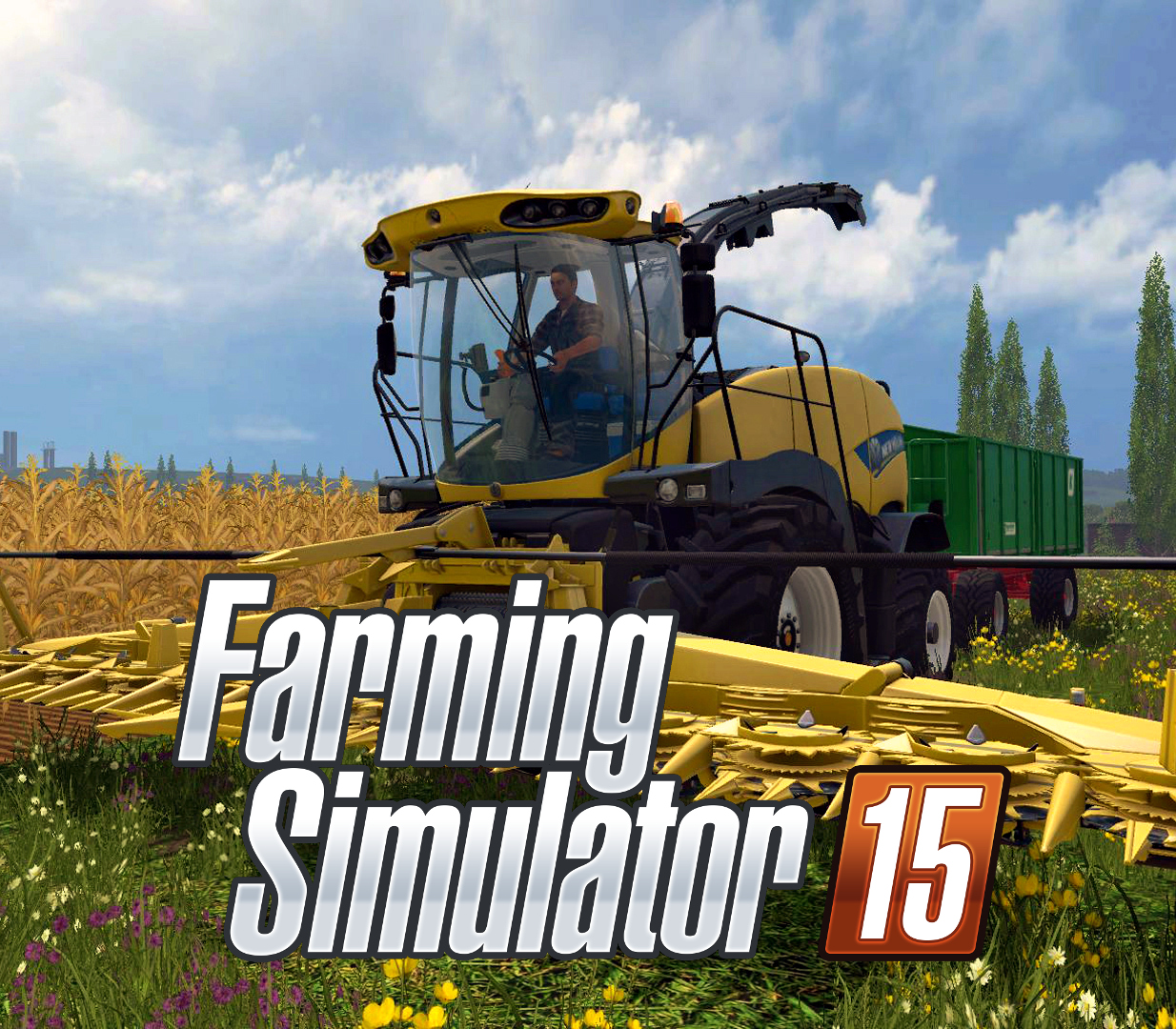 Farming Simulator 15 - New Holland Pack DLC PC Steam CD Key Logo