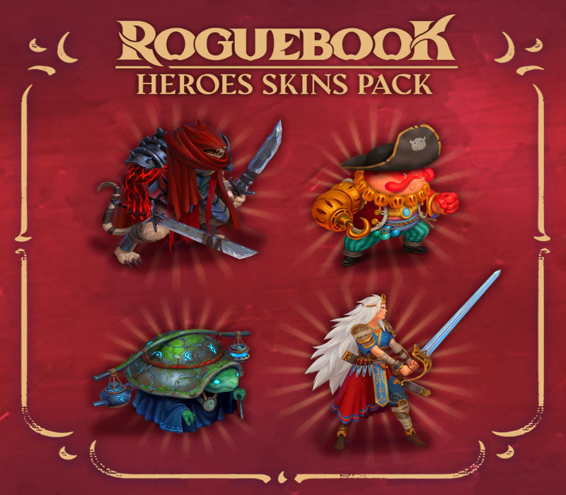 Roguebook - Heroes Skins Pack DLC Steam CD Key Logo