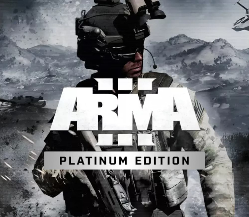 Arma 3 Platinum Edition PC Steam CD Key Logo