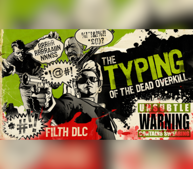 The Typing of the Dead: Overkill Filth of the Dead DLC PC Steam CD Key Logo