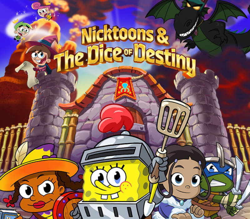 Nicktoons & The Dice of Destiny EU PS5 CD Key Logo