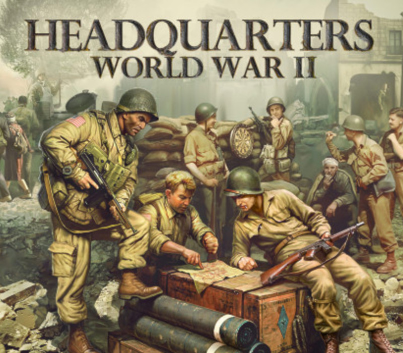 Headquarters: World War II Steam CD Key Logo
