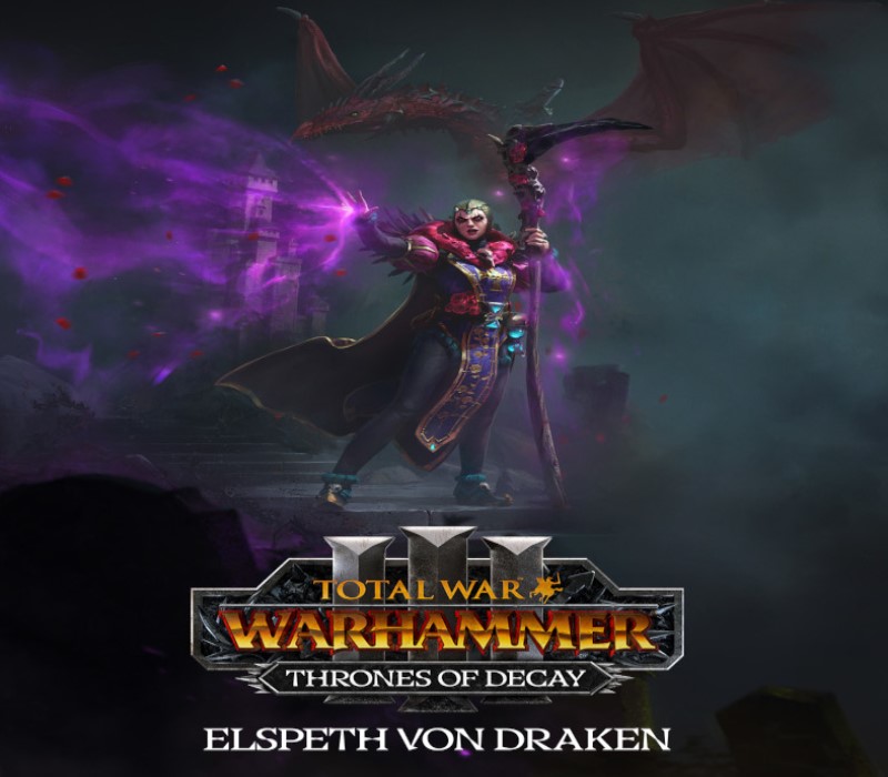 Total War: WARHAMMER III - Elspeth - Thrones of Decay DLC PC Steam CD Key Logo