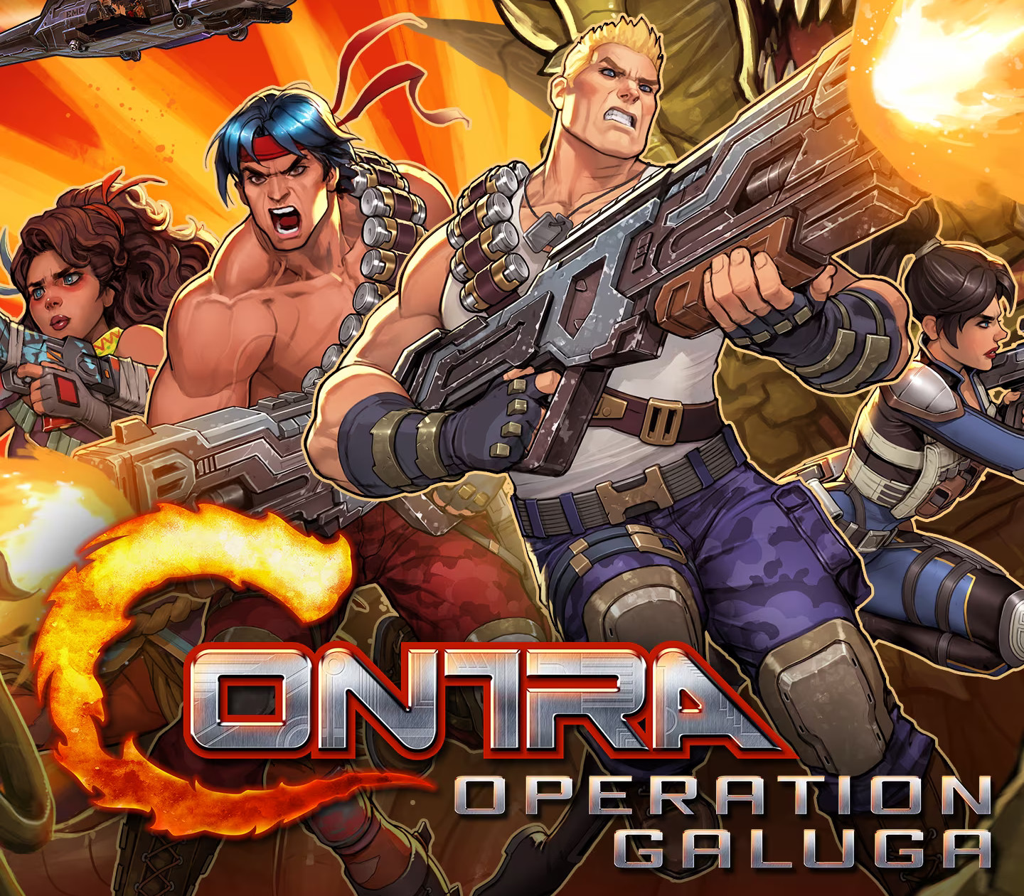 Contra: Operation Galuga Steam CD Key Logo