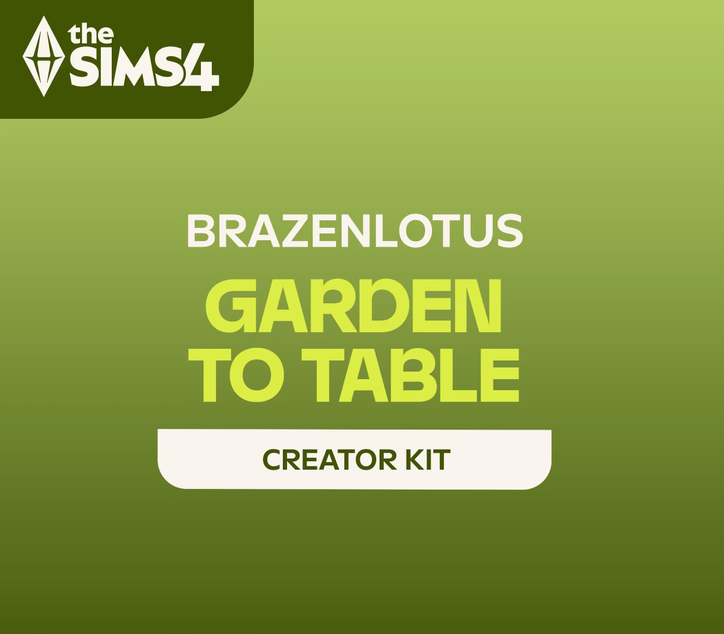 The Sims 4 - Garden to Table Kit DLC PC EA App CD Key Logo