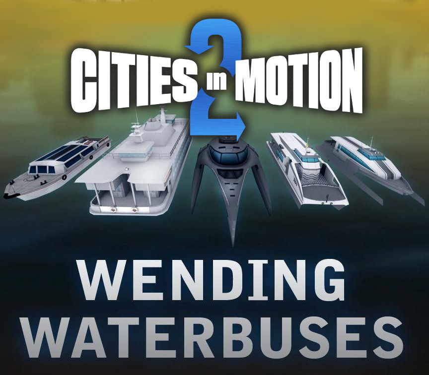 Cities in Motion 2 - Wending Waterbuses DLC Steam CD Key Logo