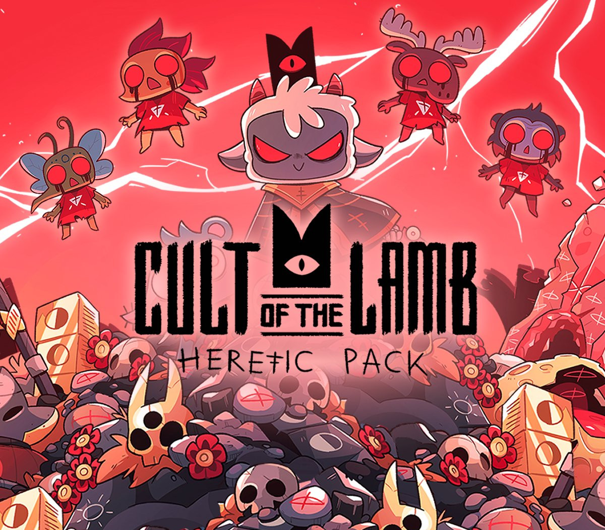 Cult of the Lamb - Heretic Pack DLC LATAM PC Steam CD Key Logo