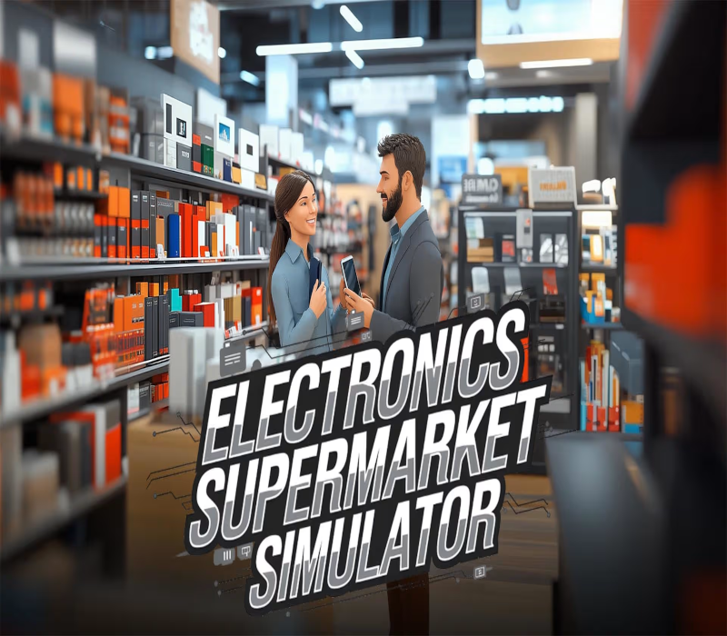 Electronics Supermarket Simulator PC Steam CD Key Logo