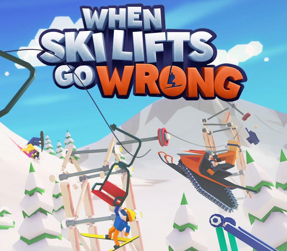 When Ski Lifts Go Wrong Steam CD Key Logo