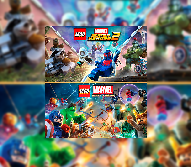 LEGO Marvel Super Heroes Bundle PC Steam CD Key Logo