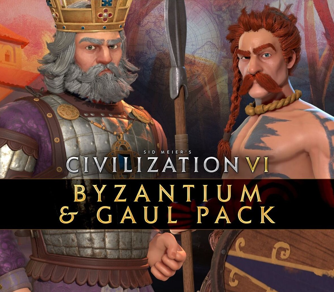 Sid Meier's Civilization VI - Byzantium & Gaul Pack DLC Steam CD Key Logo