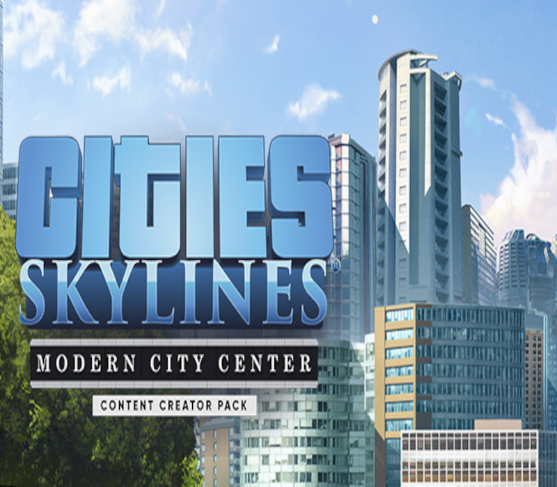 Cities: Skylines - Content Creator Pack: Modern City Center DLC PC Steam CD Key Logo