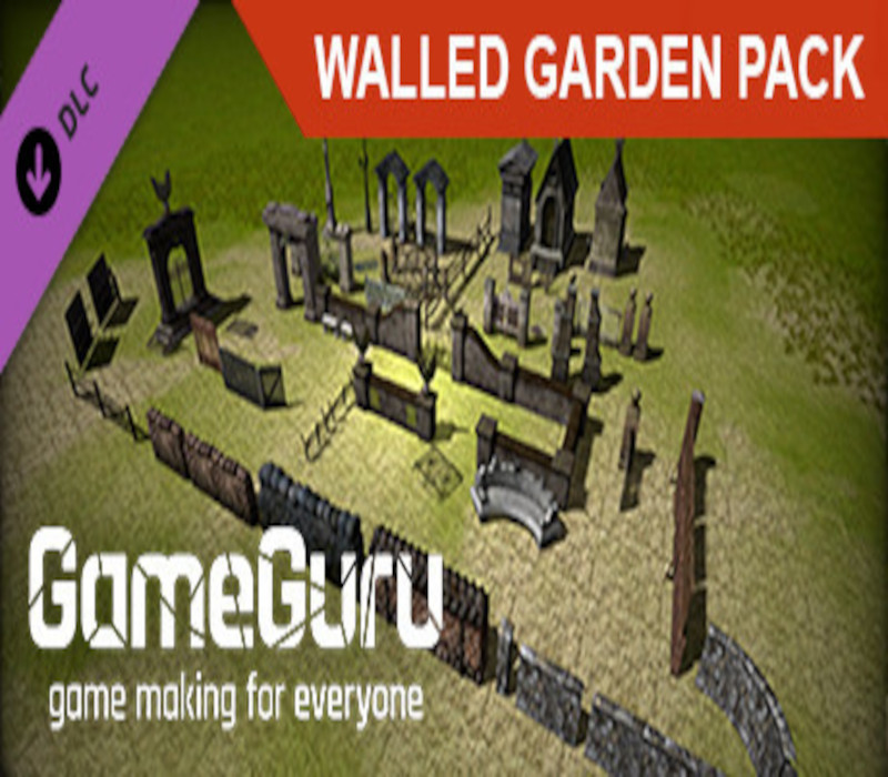 GameGuru Walled Garden Pack DLC Steam CD Key Logo