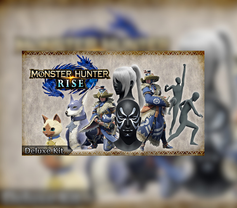 MONSTER HUNTER RISE - Deluxe Kit DLC EU PC Steam CD Key Logo