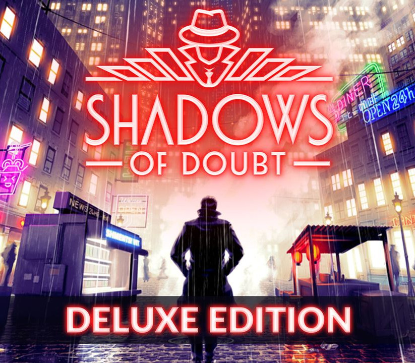 Shadows of Doubt Deluxe Edition PC Steam CD Key Logo