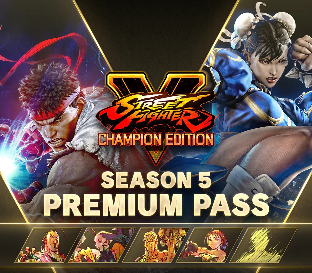 Street Fighter V - Season 5 Premium Pass DLC Steam CD Key Logo