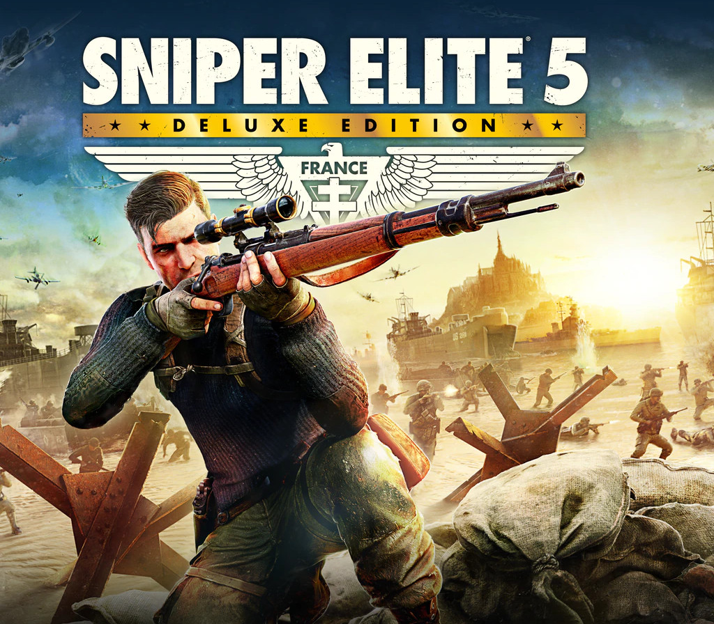 Sniper Elite 5 Deluxe Edition RoW Steam CD Key Logo