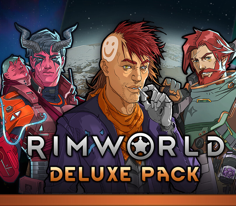 RimWorld Deluxe Pack Bundle PC Steam CD Key Logo