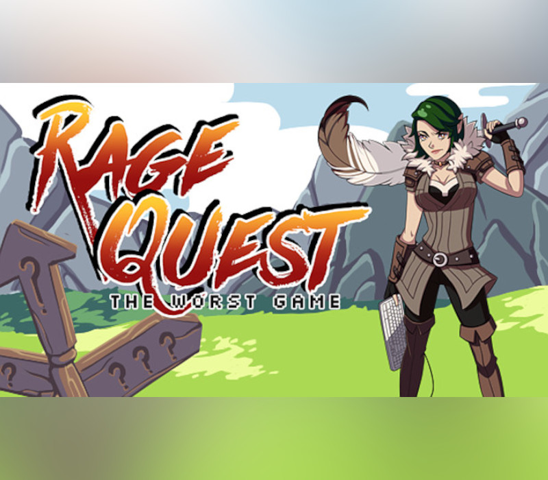 Rage Quest: The Worst Game Steam CD Key Logo