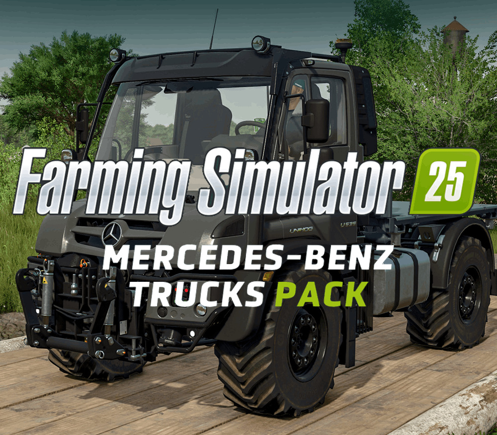 Farming Simulator 25 - Mercedes-Benz Trucks Pack DLC PC Steam CD Key Logo