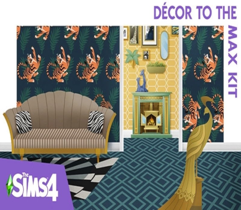 The Sims 4 - Decor to the Max DLC PC EA App CD Key Logo