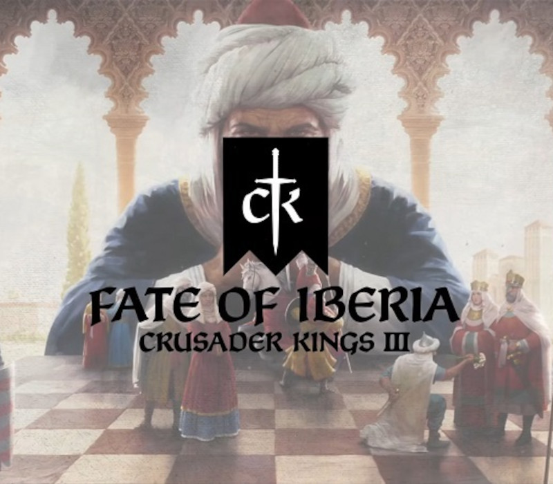 Crusader Kings III - Fate of Iberia DLC PC Steam CD Key Logo
