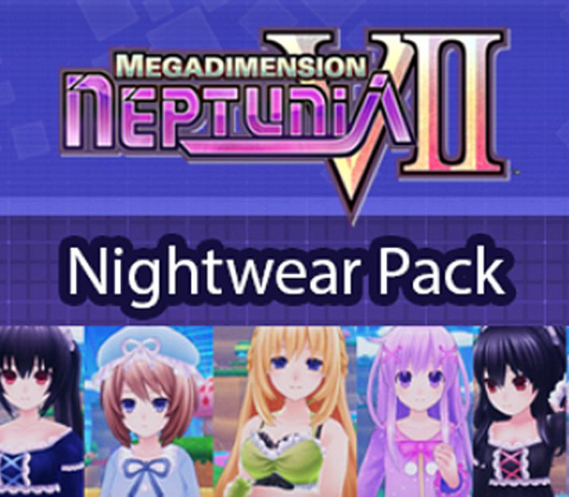 Megadimension Neptunia VII - Nightwear Pack DLC Steam CD Key Logo