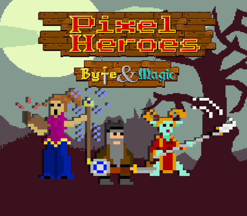 Pixel Heroes: Byte & Magic PC Steam CD Key Logo