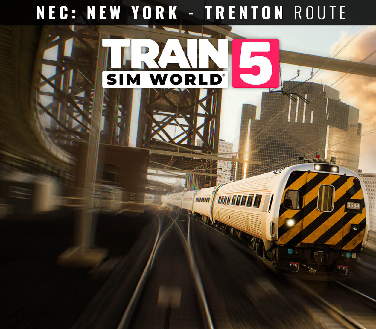 Train Sim World 5: NEC: New York - Trenton DLC EU Xbox One / Xbox Series X|S / PC CD Key Logo