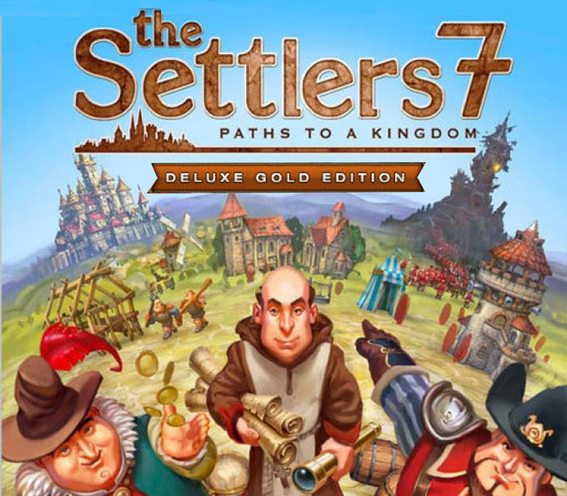 The Settlers 7: Paths to a Kingdom Deluxe Gold Edition EU PC Ubisoft Connect CD Key Logo