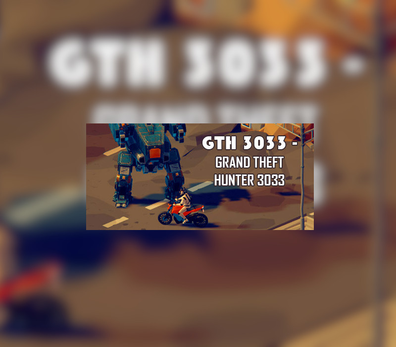 GTH 3033 - Grand Theft Hunter 3033 Steam CD Key Logo