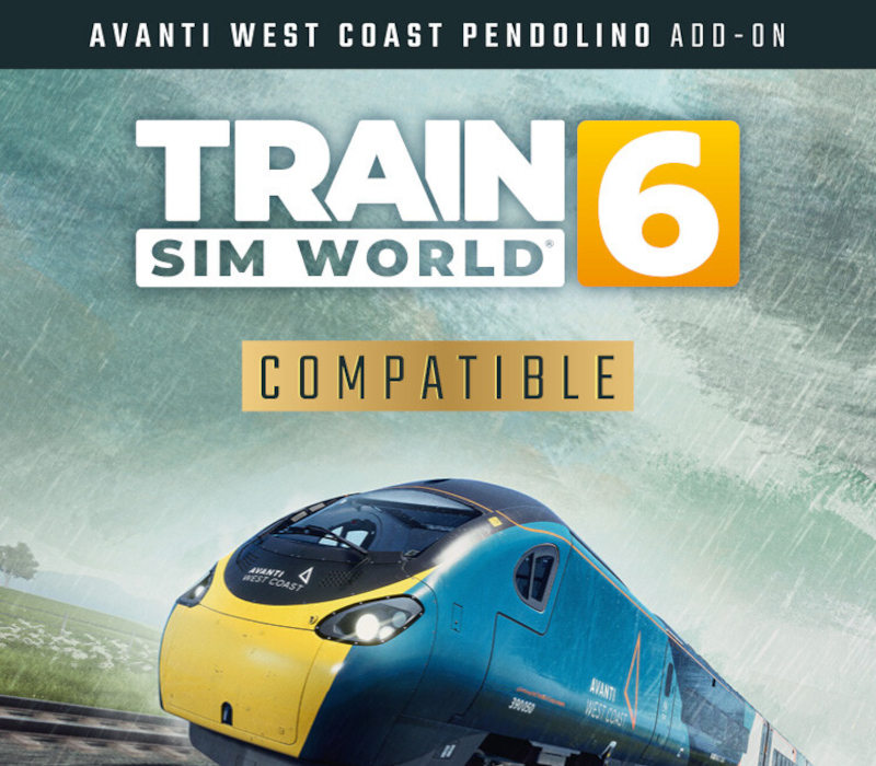 Train Sim World 6 - Avanti West Coast BR Class 390 Pendolino EMU DLC EU XBOX One / Xbox Series X|S CD Key Logo