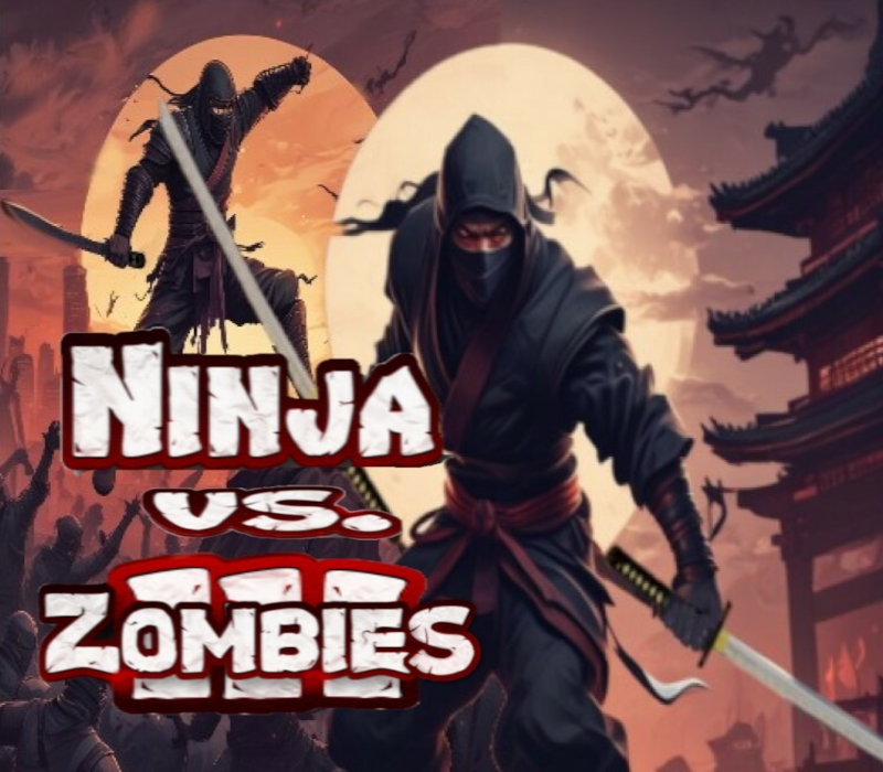 Ninja Vs. Zombies 3 PC Steam CD Key Logo