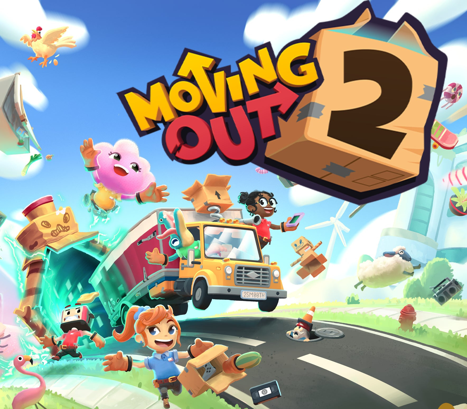 Moving Out 2 PC Steam CD Key Logo