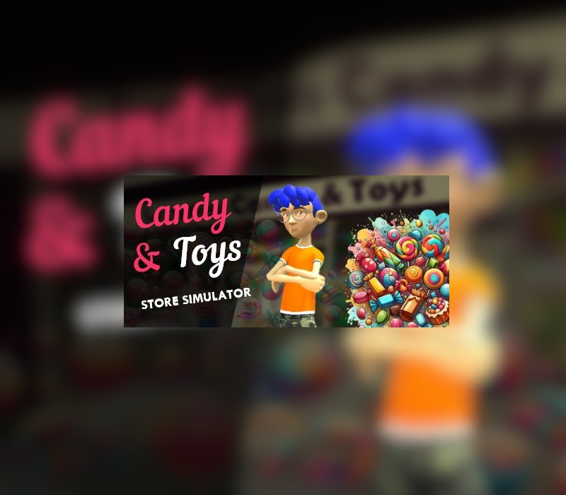 Candy & Toys Store Simulator PC Steam CD Key Logo