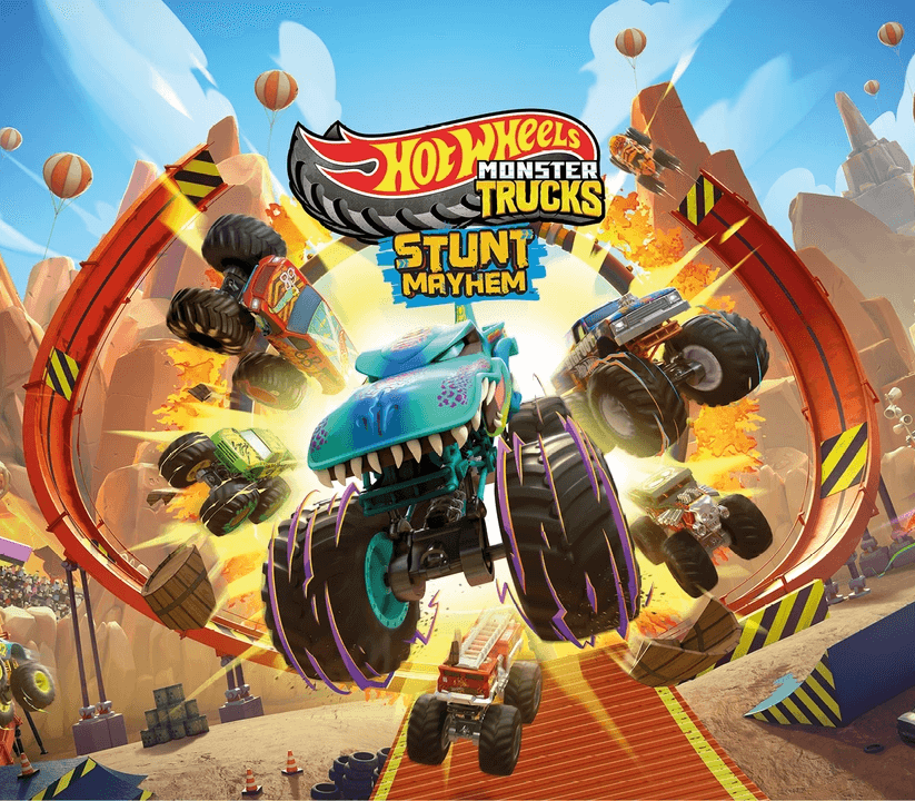 Hot Wheels Monster Trucks: Stunt Mayhem PC Steam CD Key Logo