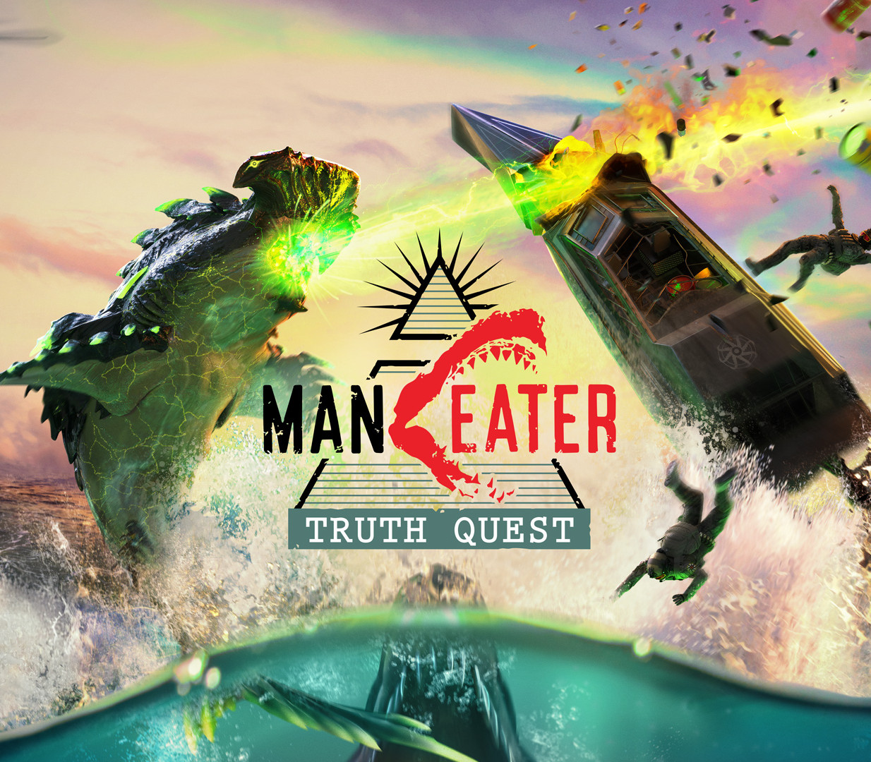 Maneater - Truth Quest DLC Steam CD Key Logo