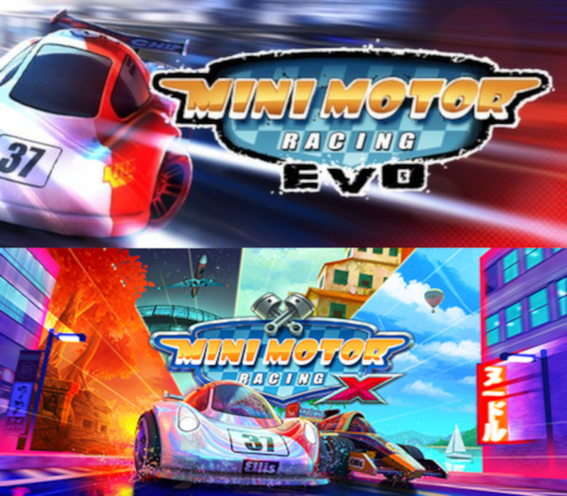 Mini Motor Racing X + EVO Steam CD Key Logo