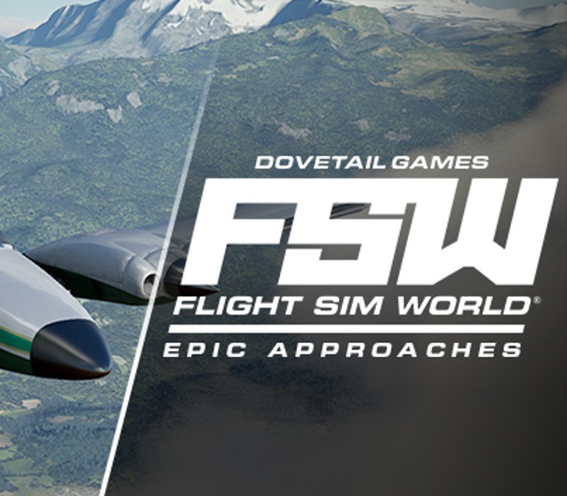 Flight Sim World - Epic Approaches Mission Pack DLC Steam CD Key Logo