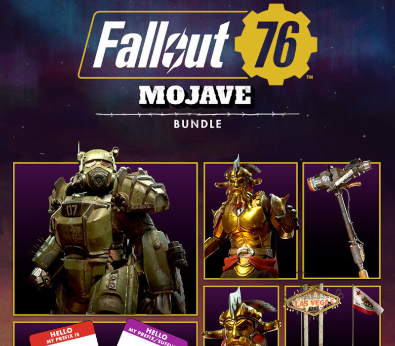 Fallout 76 - Mojave Bundle DLC US Xbox One / Xbox Series X|S CD Key Logo