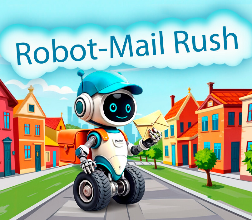 Robot-Mail Rush PC Steam CD Key Logo