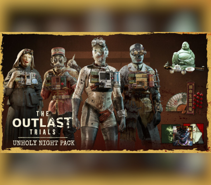 The Outlast Trials - Unholy Night Pack DLC PC Steam CD Key Logo