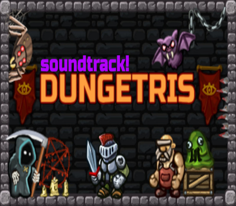 Dungetris - Soundtrack! DLC Steam CD Key Logo